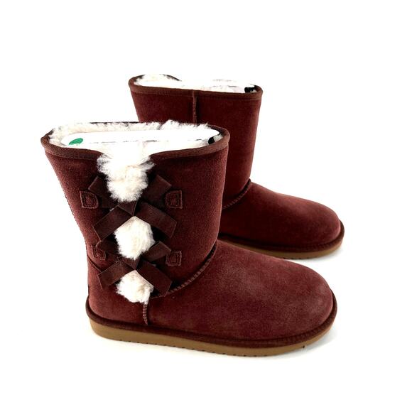 Koolaburra By Ugg Women's Victoria Short Boot 8 - Picture 3 of 13